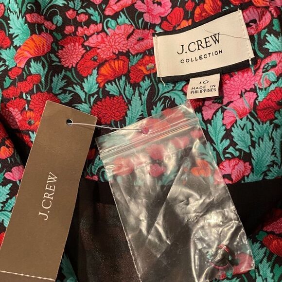 J. Crew Collection Drapey Ratti Floral Dress - Picture 4 of 8